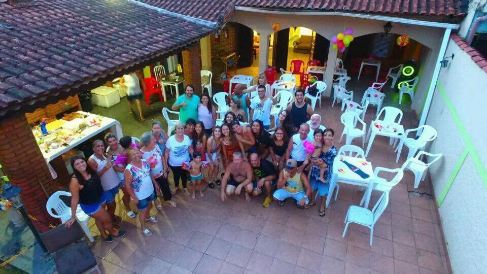 Casa Guilhermina Com Piscina E Churrasqueira Praia Grande  Exterior foto